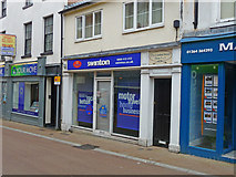 SU3645 : Andover - Swintons Insurance by Chris Talbot