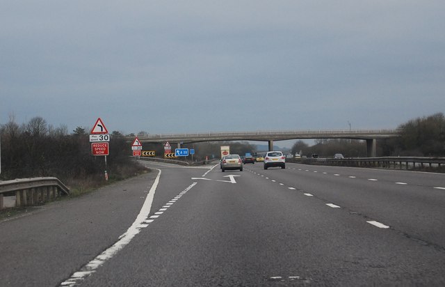 M5, Junction 22 © N Chadwick cc-by-sa/2.0 :: Geograph Britain and Ireland