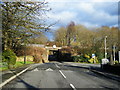 Mill Lane passes under the railway line