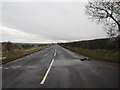 NT9854 : Looking west along the A6105, Duns Road by Graham Robson