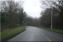 TQ5639 : A264 crossing Rusthall Common by N Chadwick
