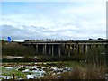 NY6104 : M6 Motorway Bridge Junction 38 by David Liddle