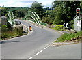 SO3405 : Chain Bridge viewed from the SE, Kemeys Commander, Monmouthshire by Jaggery