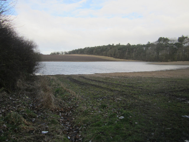 Flooded field near Scremerston