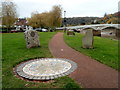 Wales Coast Path start/end point mosaic, Chepstow