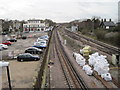 TQ1673 : Twickenham railway station (site) by Nigel Thompson