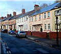 Row of houses, Andrew Road, Cogan