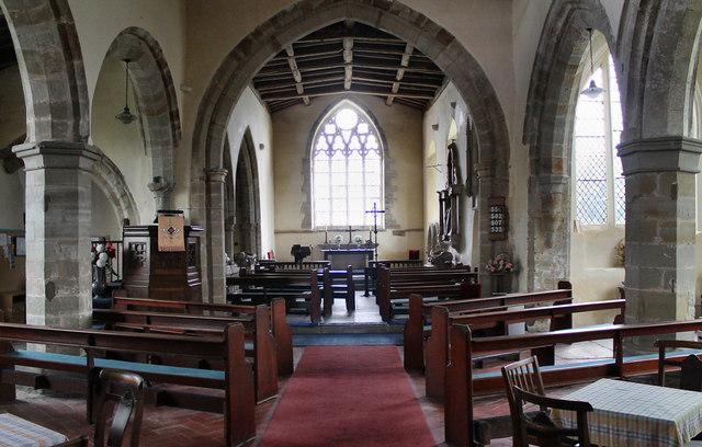 Interior, Holy Trinity Church, Ratcliffe... © J.Hannan-Briggs cc-by-sa ...