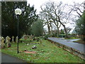 St Mark, Highcliffe: churchyard (i)