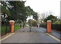 Gates to Brinton Park, Sutton Road, Kidderminster