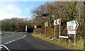 Road junction near Woodmancote