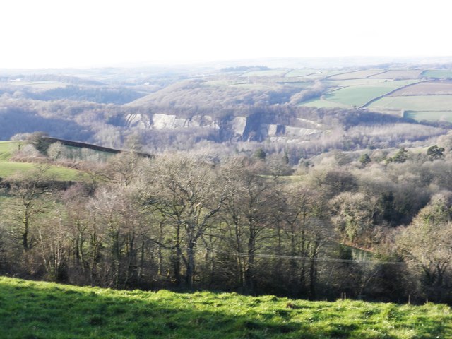 View towards Cleave Plantation