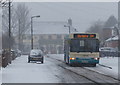 Arriva bus 104 in the snow