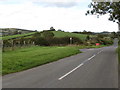 Approaching the minor Whitehills Road junction on the Churchtown Road