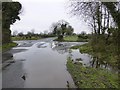 Flooding along Old Road