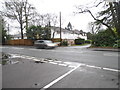 Vale Road at the junction of Rowcroft Close