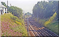 Site of Crawford station, WCML 1991