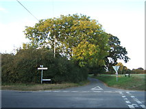 TG3427 : Crossroads, East Ruston by Barbara Carr