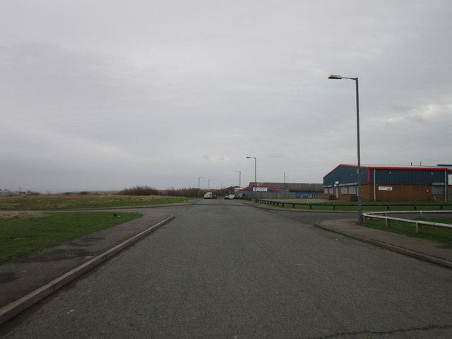 An industrial estate on the outskirts of Horden