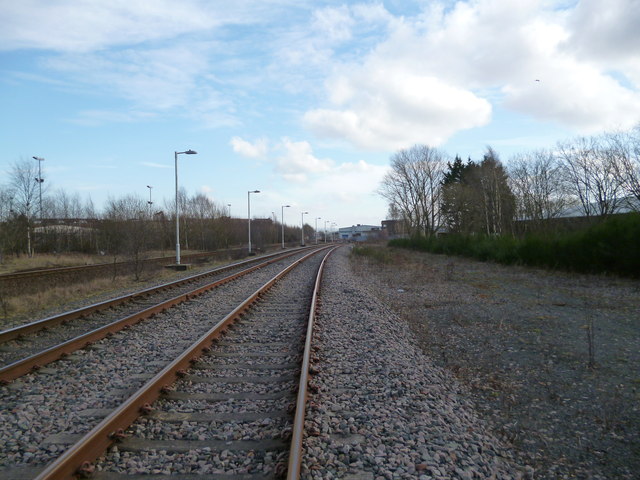 Long Lyes sidings looking southbound