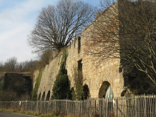 Lime kilns by Charlestown Harbour
