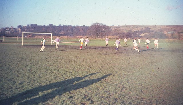 Football pitch, Old Durham, 1968