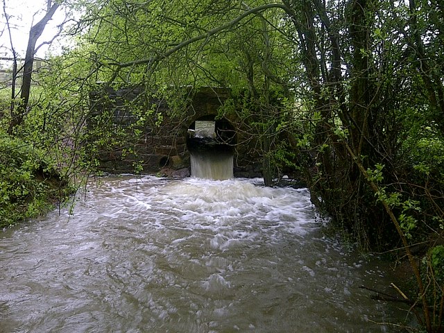 Broad Bridge Dyke - Man made waterfall