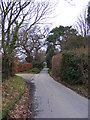 TM4461 : Goldings Lane, Aldringham by Geographer