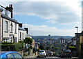 View down Blake Street, Walkley, Sheffield - September 2012
