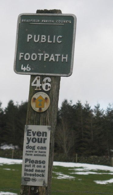 Public footpath #46