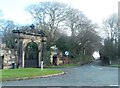 SD3202 : The Gates to Ince Blundell Hall by Anthony Parkes