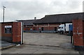 Deliveries and collections area of a Bristol Tesco superstore