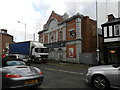 Former cinema, converted to wine warehouse