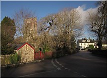 SX8767 : Junction by the church, Kingskerswell by Derek Harper