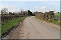 Moorhouse Road towards Laxton