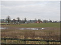 Field in Winter alongside A456 to Kidderminster