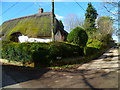 Cottage and footpath at Monxton