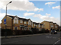 Modern houses on the west side of Victoria Way (1)