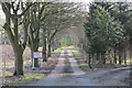 Track to Lurcher Farm Cottage