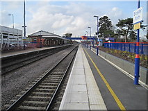 SP5823 : Bicester North railway station by Nigel Thompson