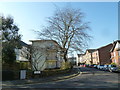 Looking from Banister Road into Court Road