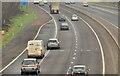 J2486 : Acceleration lane, M2, Templepatrick by Albert Bridge