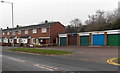 Houses and lockup garages, Llywelyn Road, Cwmbran