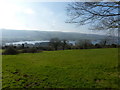 Nempnett Thrubwell: field above Blagdon Lake