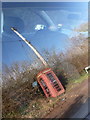 Nempnett Thrubwell: a reflected phone box