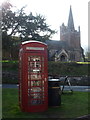 ST5258 : Ubley: the telephone box by Chris Downer