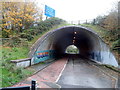 Tunnel under the M48 motorway near Chepstow