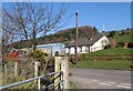 Farm house and buildings above the Bridge Road in Carrickmacstay TD