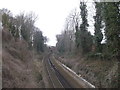 Railway Line to Canterbury East 