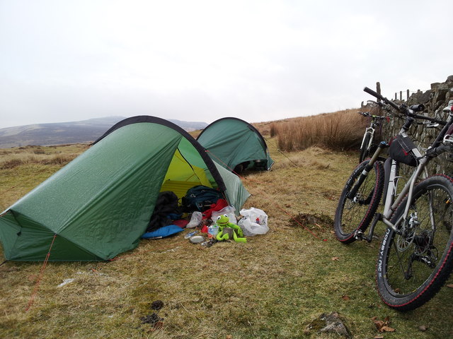 Wild camp on the Brown Clee